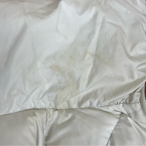 Add Down Revolve Puffer Coat White Jacket Size 2 - Picture 11 of 13